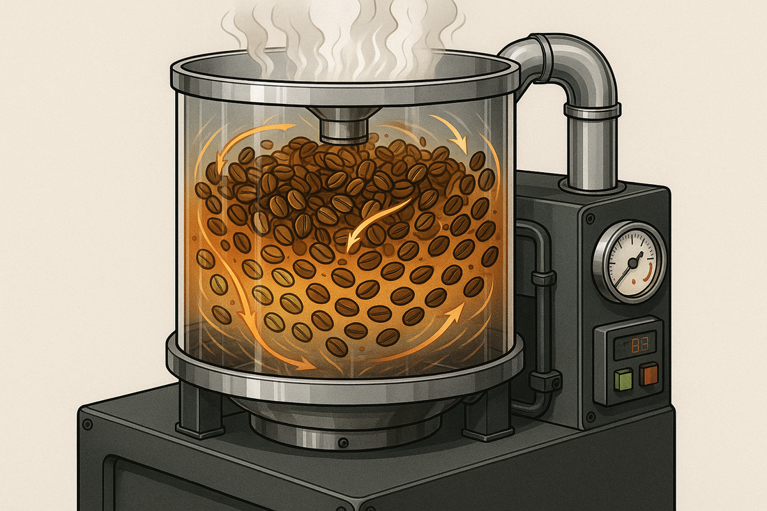 The Benefits of Fluid Air Bed Roasting for Coffee